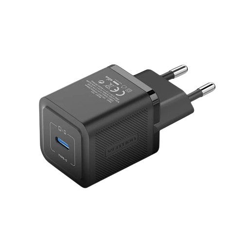 Nabíjačka do siete Vention 1-Port USB-C GaN Charger (20W) EU-Plug Black
