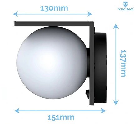 LED světlo s pohybovým senzorem Viking SR26