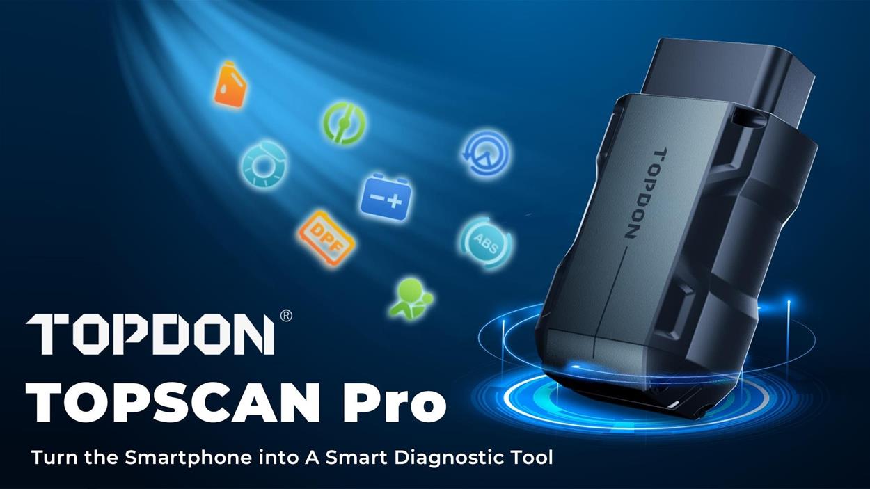 Diagnostika vozidiel Topdon TopScan Pro 