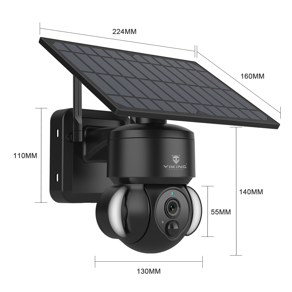 Solární IP kamera Viking HDs01 4G