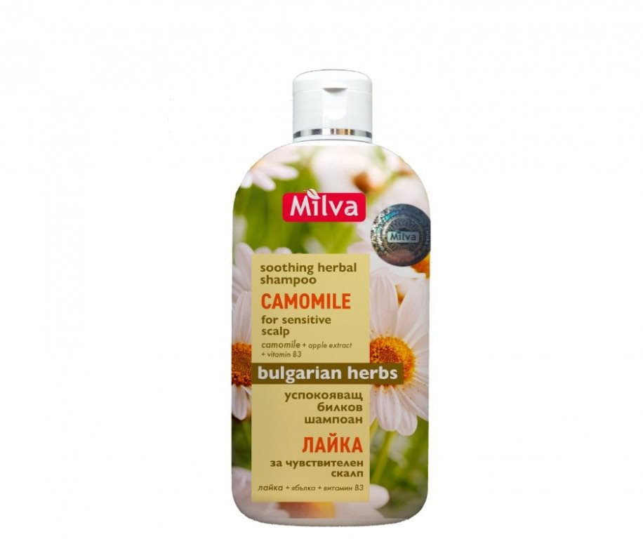 MILVA Natural Shampoo Chamomile Shampoo 200 ml
