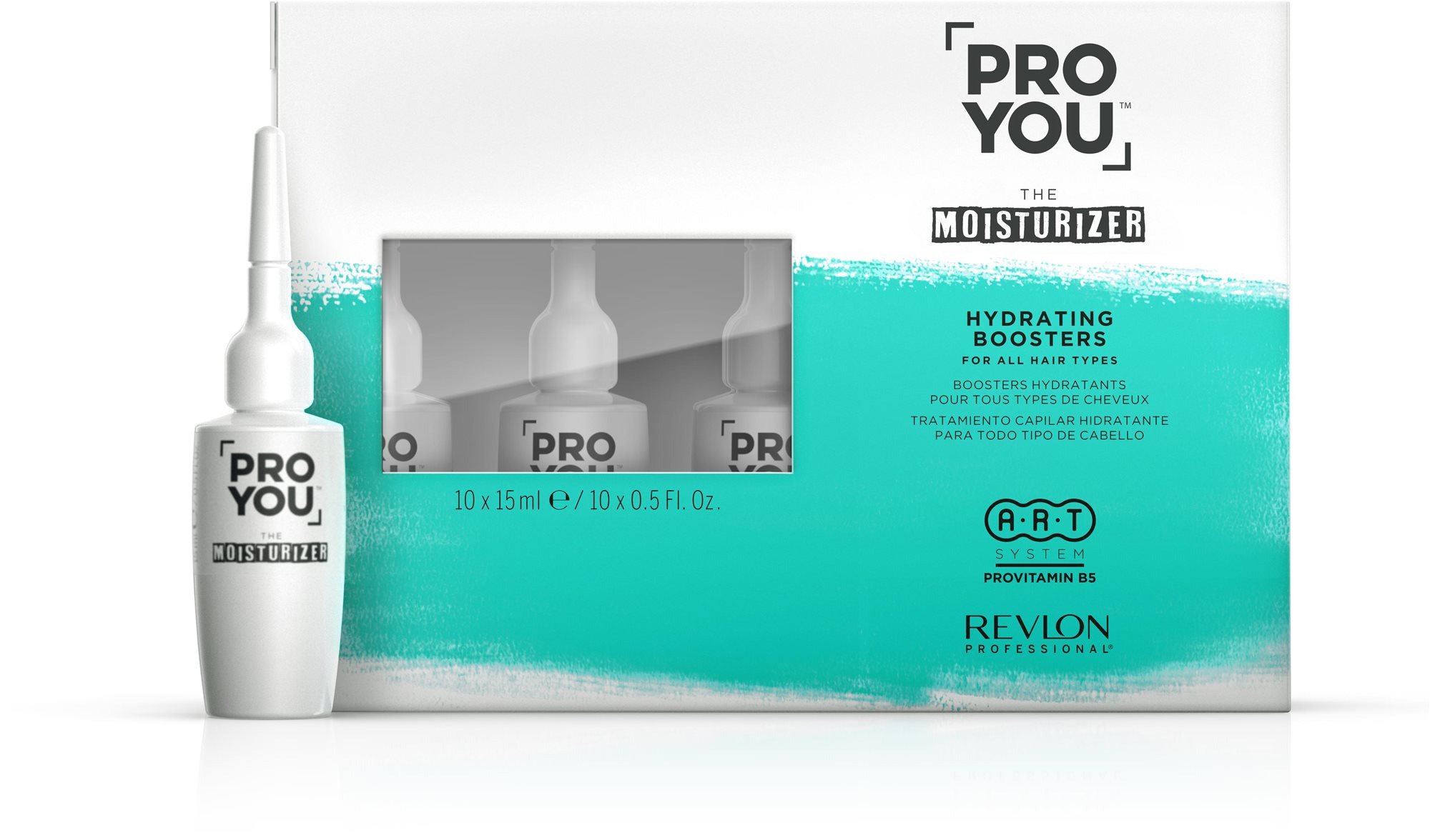Hair treatment REVLON PROFESSIONAL PRO YOU The Moisturizer Boosters 10 × 15ml