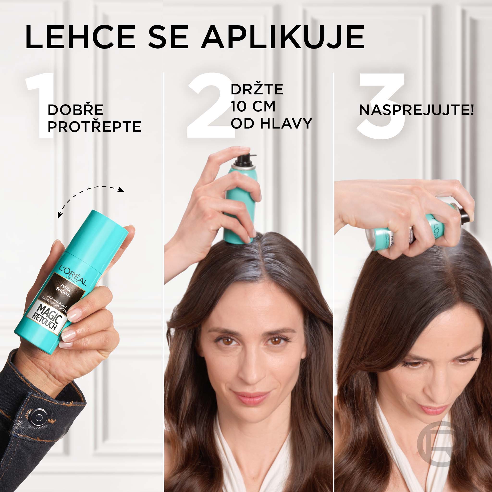 Sprej na odrosty L'Oréal Paris Magic Retouch
