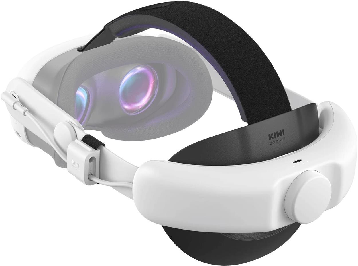 Příslušenství k VR brýlím Kiwi Design Meta Quest 3 Elite Strap with Battery