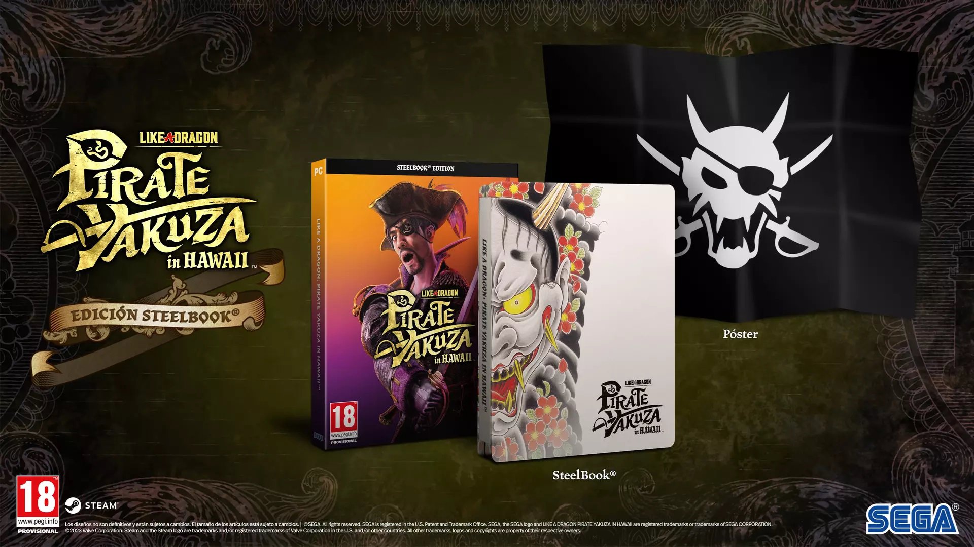 Like a Dragon: Pirate Yakuza in Hawaii: Steelbook Edition PC