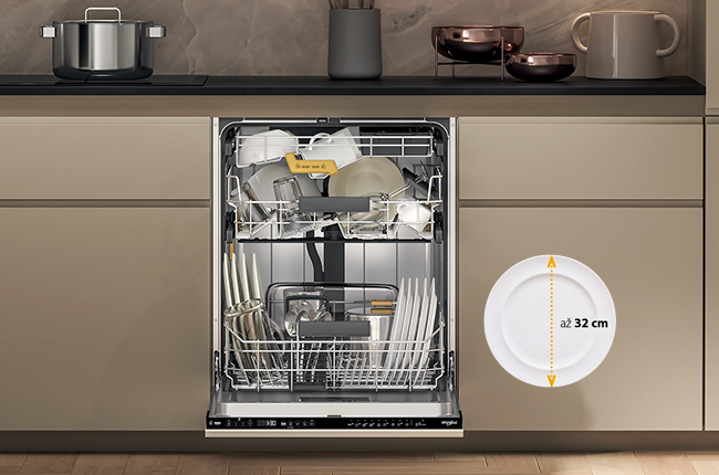 Vstavaná umývačka WHIRLPOOL WH7IA115B2M3TUS0