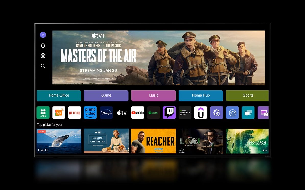 Chytrá TV LG OLED83G45