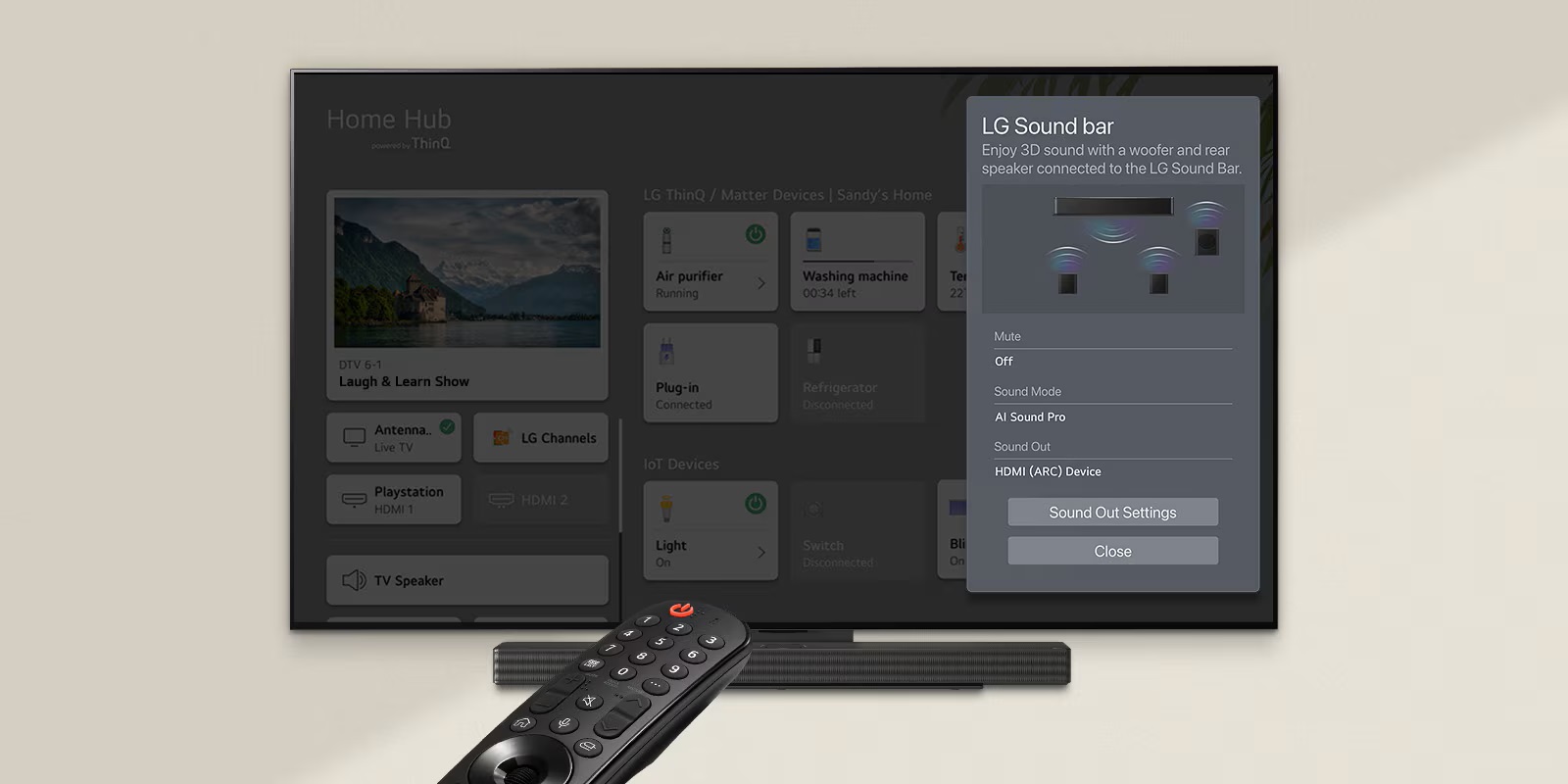 Chytrá TV LG OLED42C44