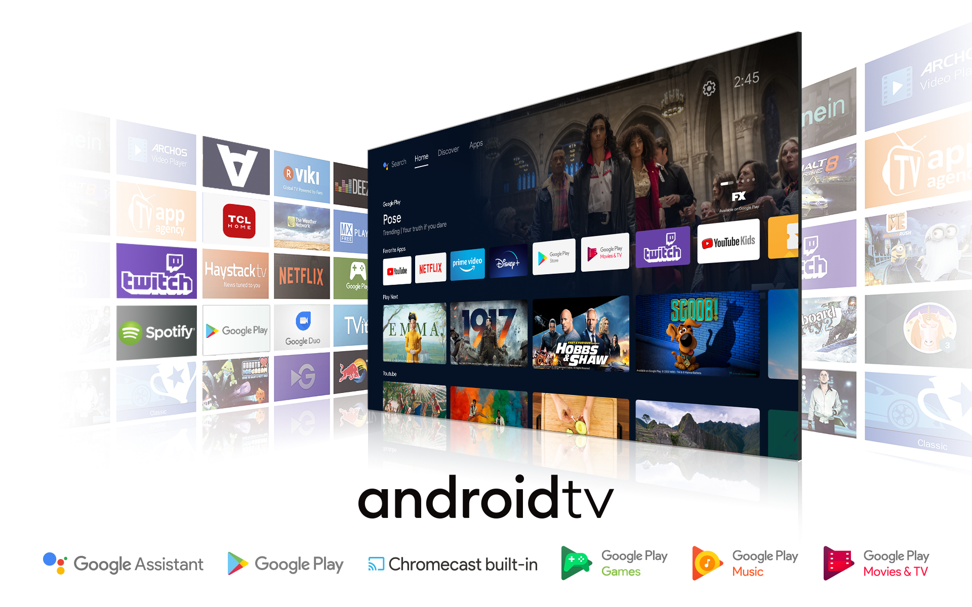 Chytrá Android LED TV TCL L5A