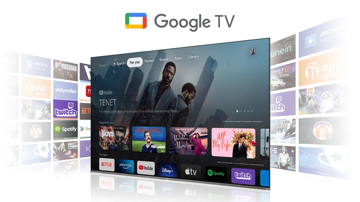 Google televízor LED TV TCL 98P743
