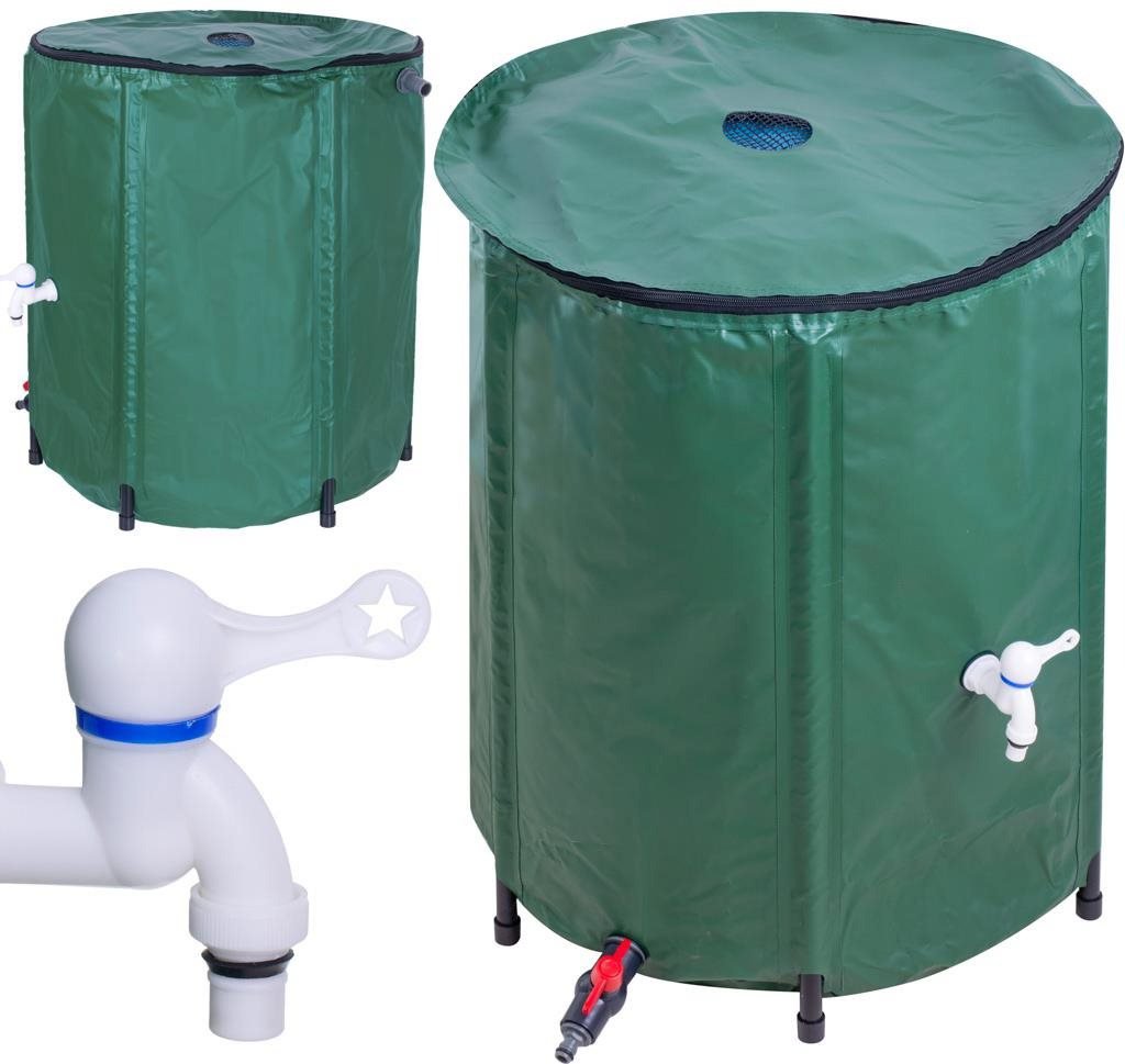 Rainwater tank KIK Rainwater tank with tap, collapsible, 200 litres