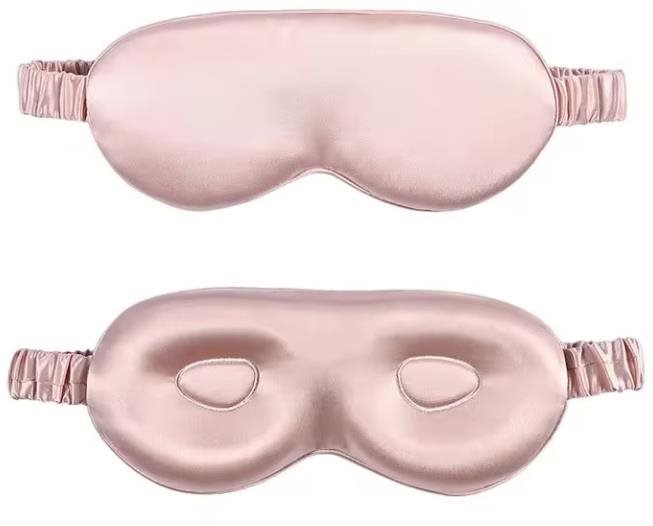 Sleeping mask UVtech Silk 3D sleeping mask H-2, pink