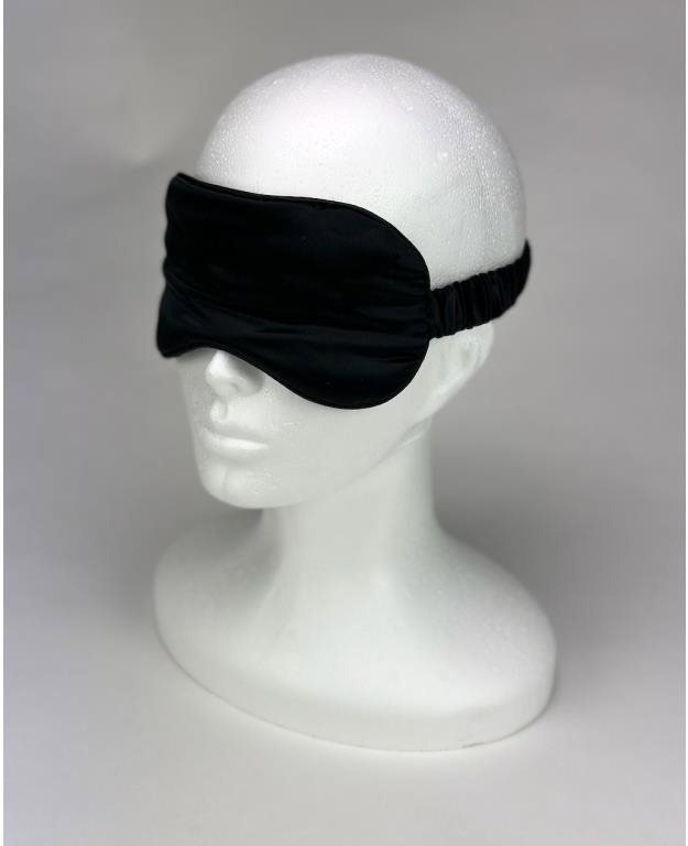 Sleeping mask UVtech Silk sleeping mask H-1, black