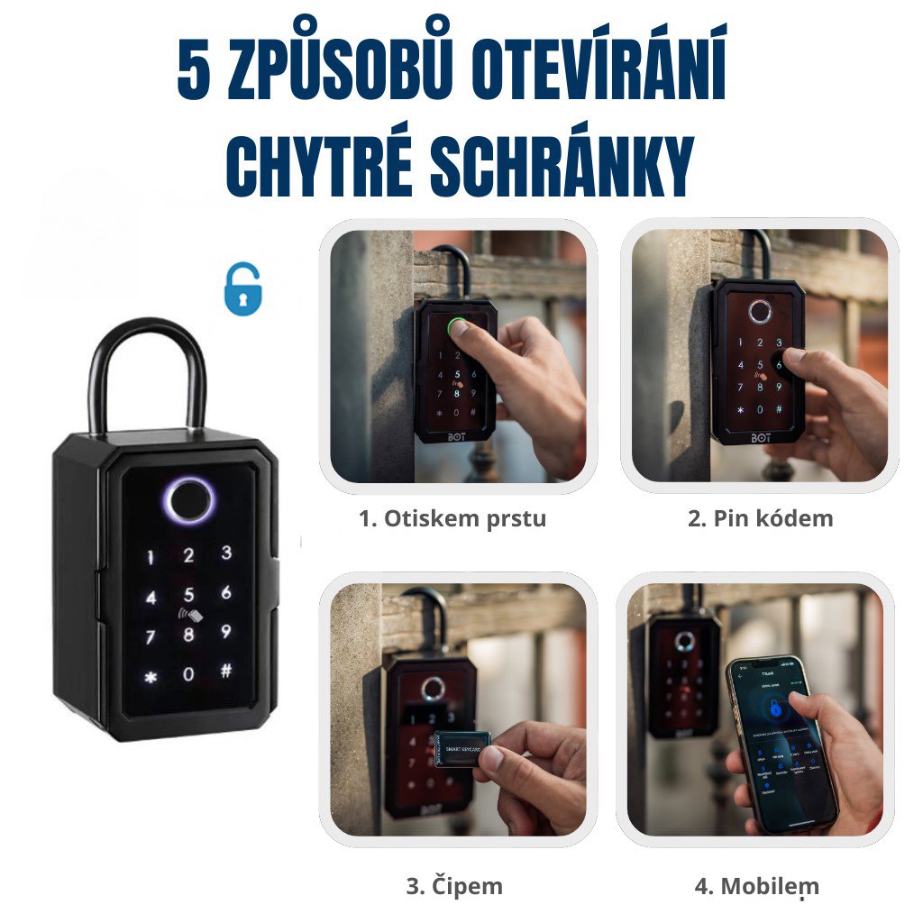 BOT Smart key box KB1 Tuya Smart