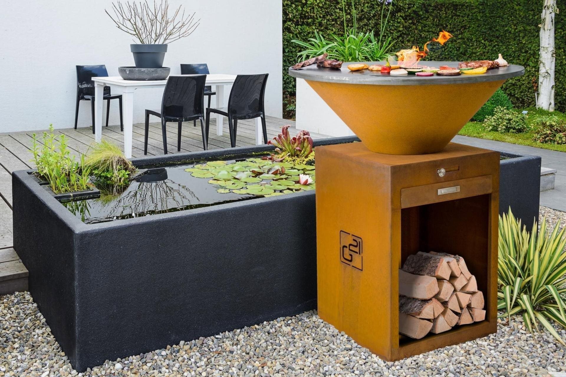 G21 Oregon Corten Grill