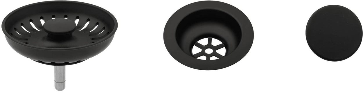 Sink spout SINKS Components for granite sink - black plastic