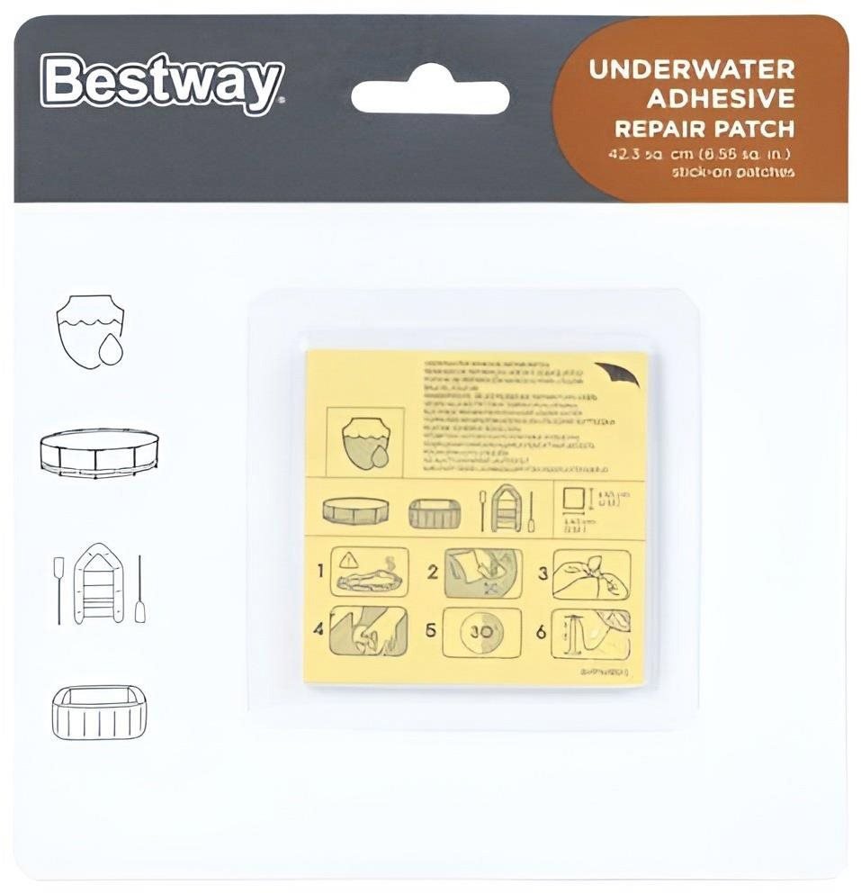 BESTWAY 62091 pool patch set 10 pcs