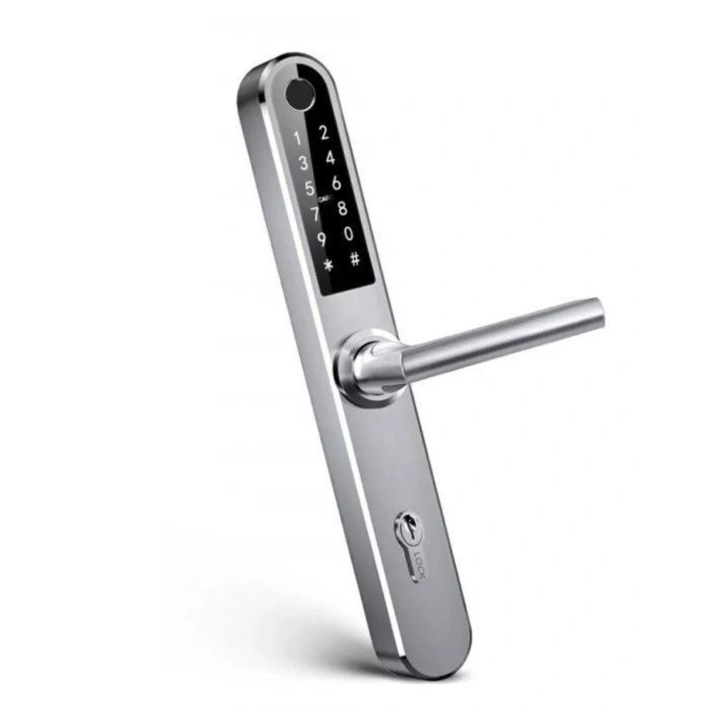smart handle silver, 92 mm, Tuya Smart