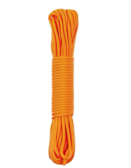 MFH Parachute cord 5 mm × 15,24 m orange