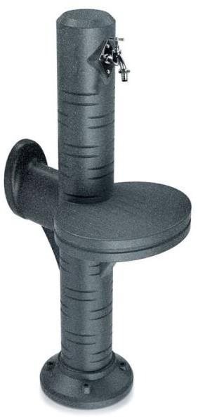 Prosperplast Garden post with tap Freze granite
