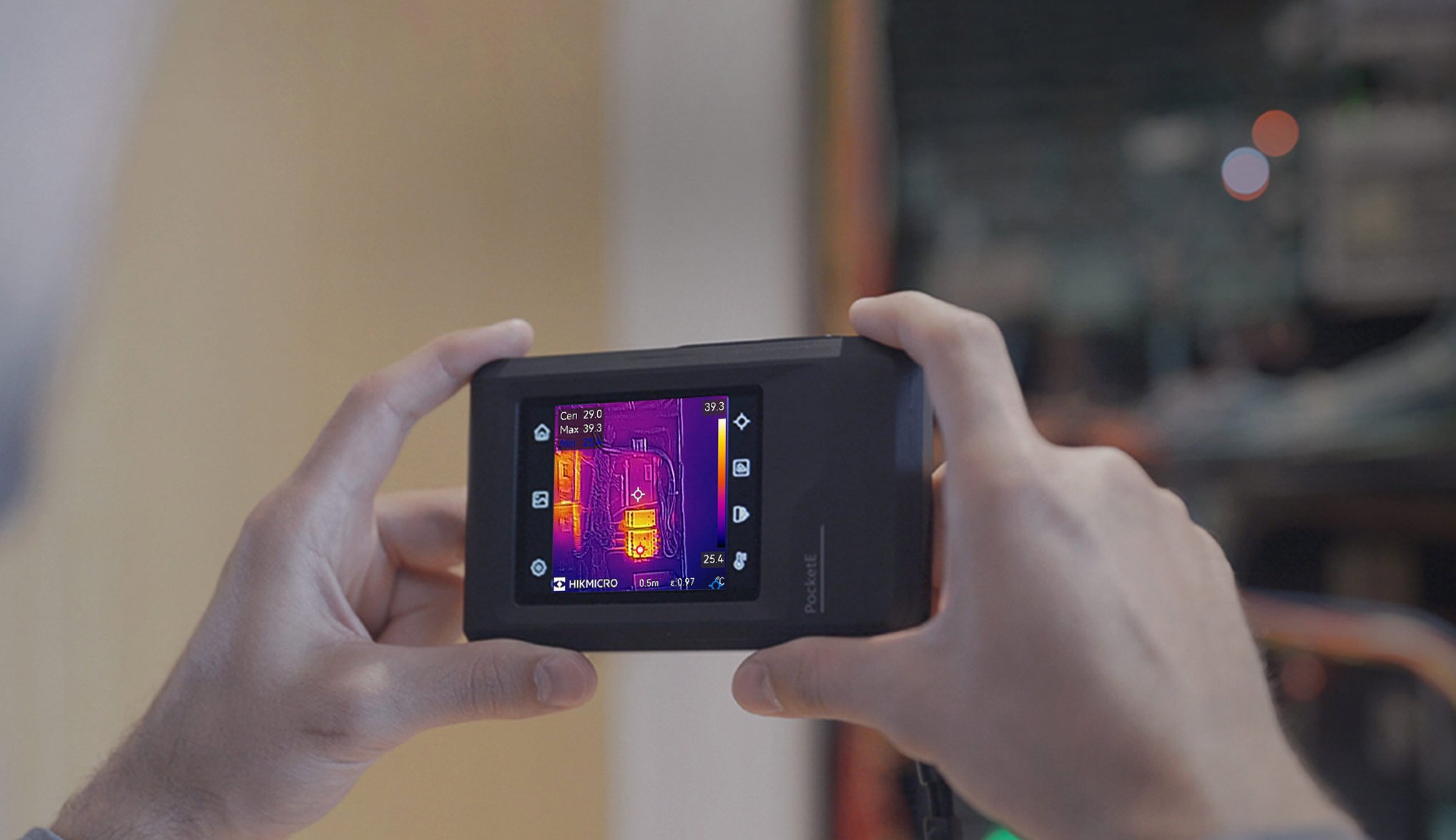HIKMICRO Pocket E camera - high quality image