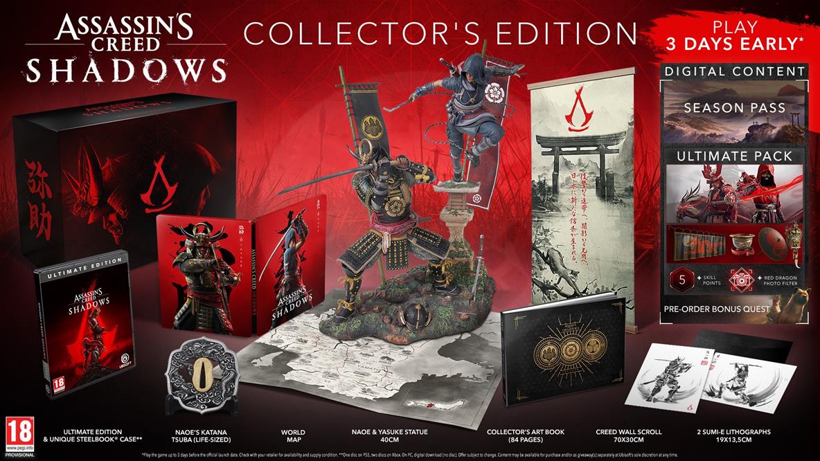 Assassins Creed Shadows Sammleredition Xbox Serie X