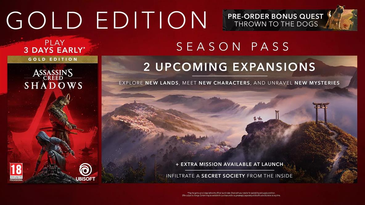 Assassins Creed Shadows Gold Edition Xbox Series X