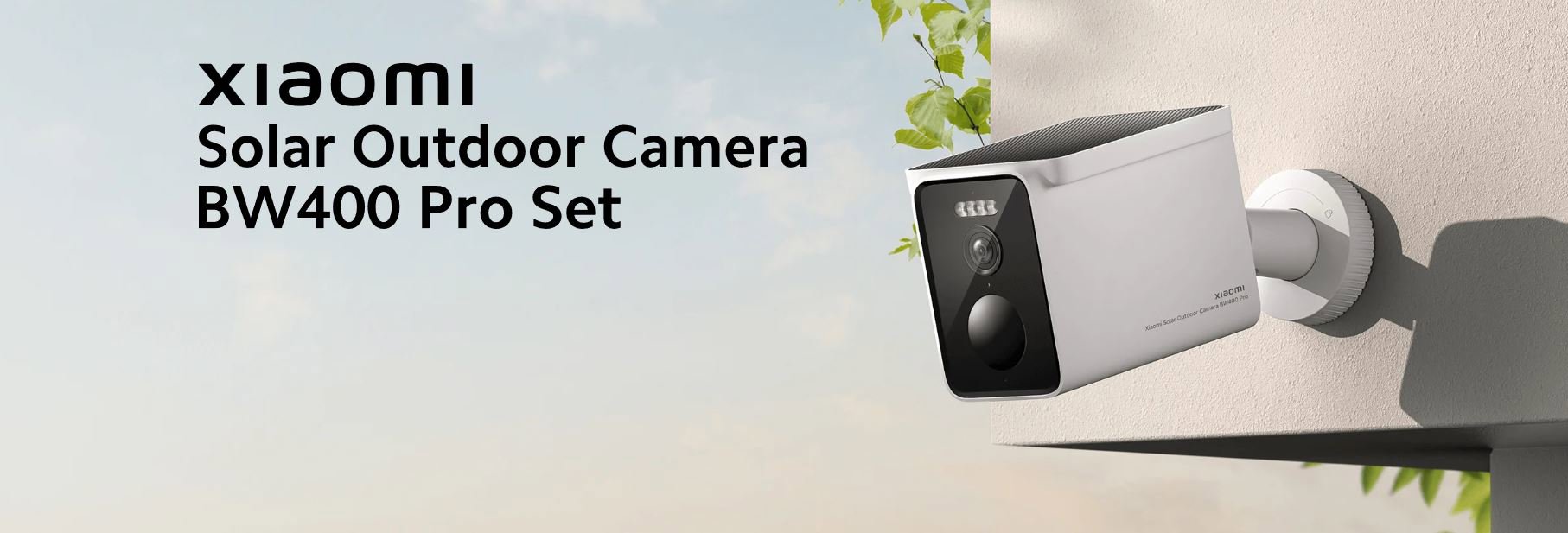 IP kamera Xiaomi Solar Outdoor Camera BW400 Pro Set