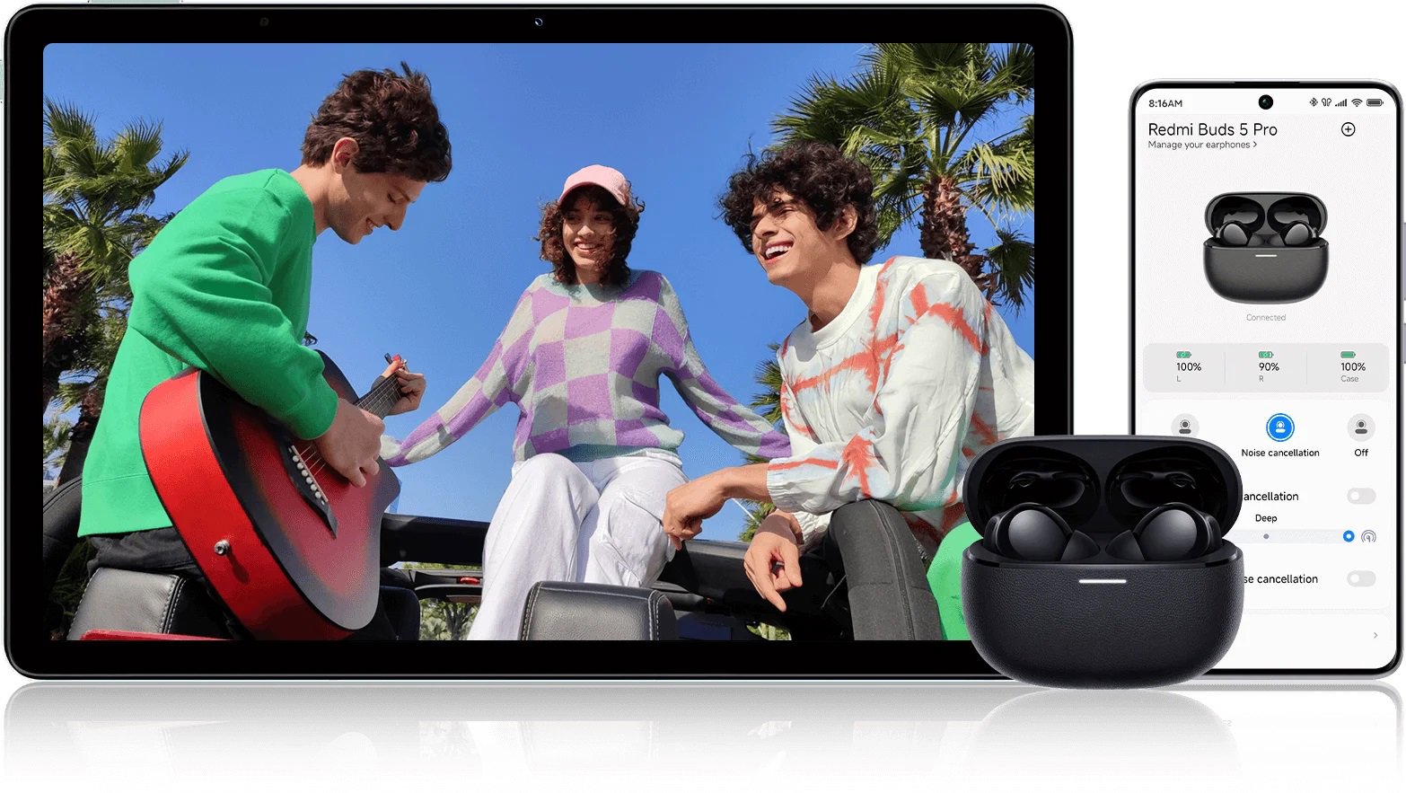 Bezdrátová sluchátka Xiaomi Redmi Buds 5 Pro