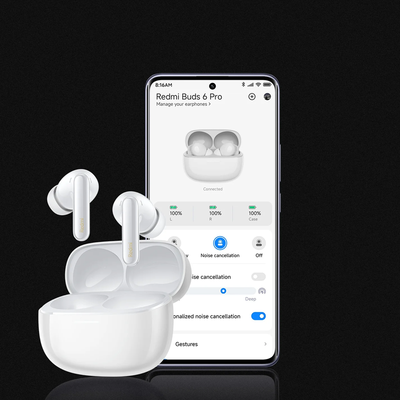 Bezdrátová sluchátka Xiaomi Redmi Buds 6 Pro
