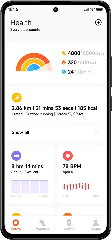 Chytré hodinky Xiaomi Redmi Watch 4