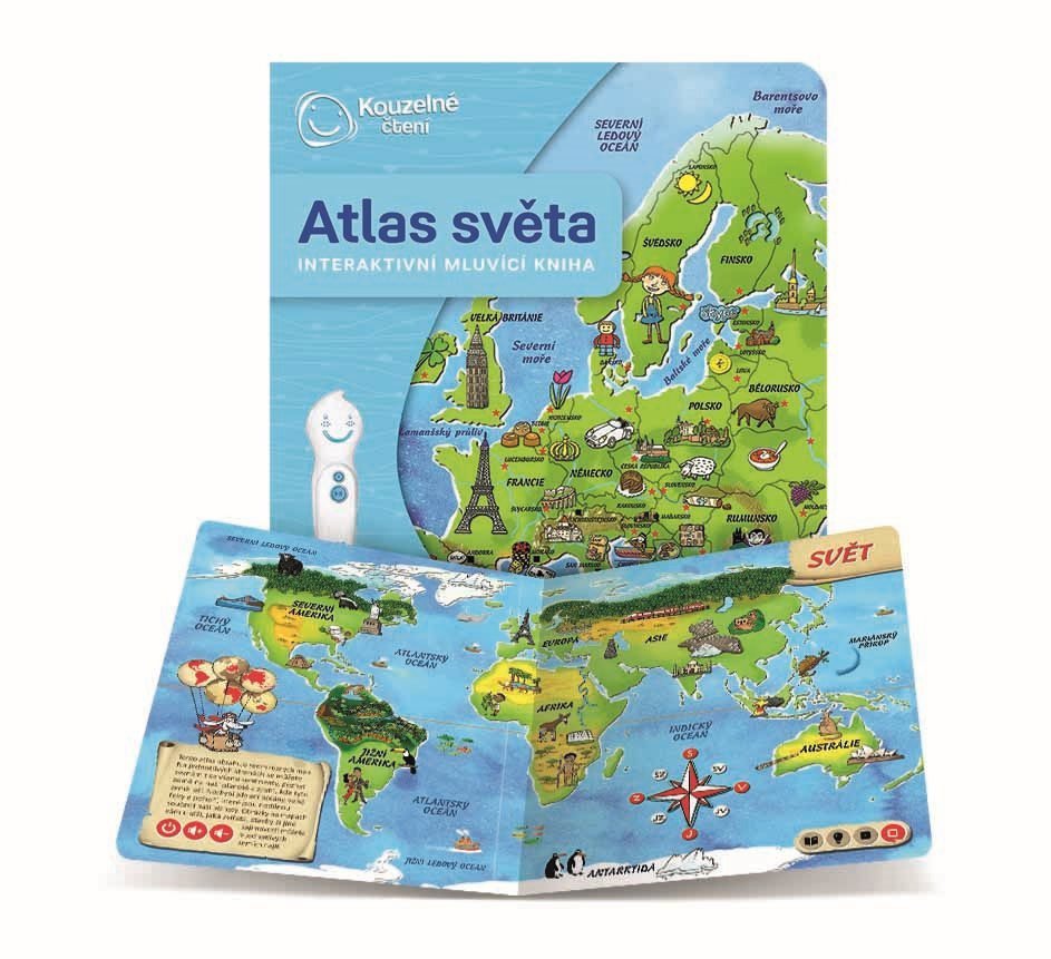 Kouzelné čtení Kouzelné čtení - Atlas světa