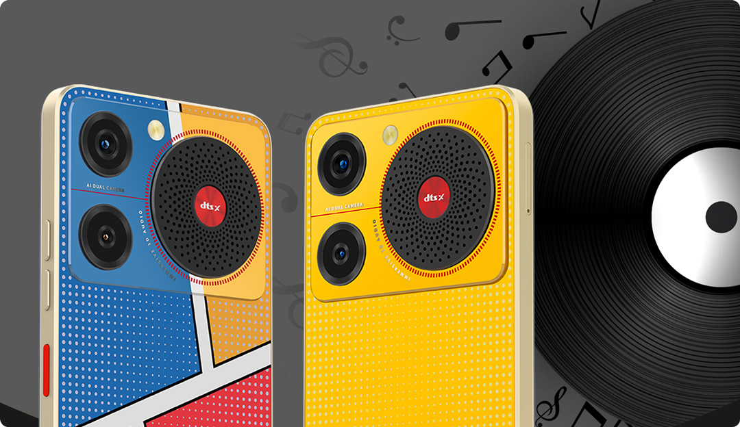 Mobilní telefon Nubia Music 4GB/128GB POP Art