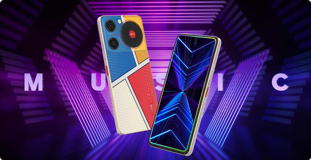 Mobilní telefon Nubia Music 4GB/128GB POP Art
