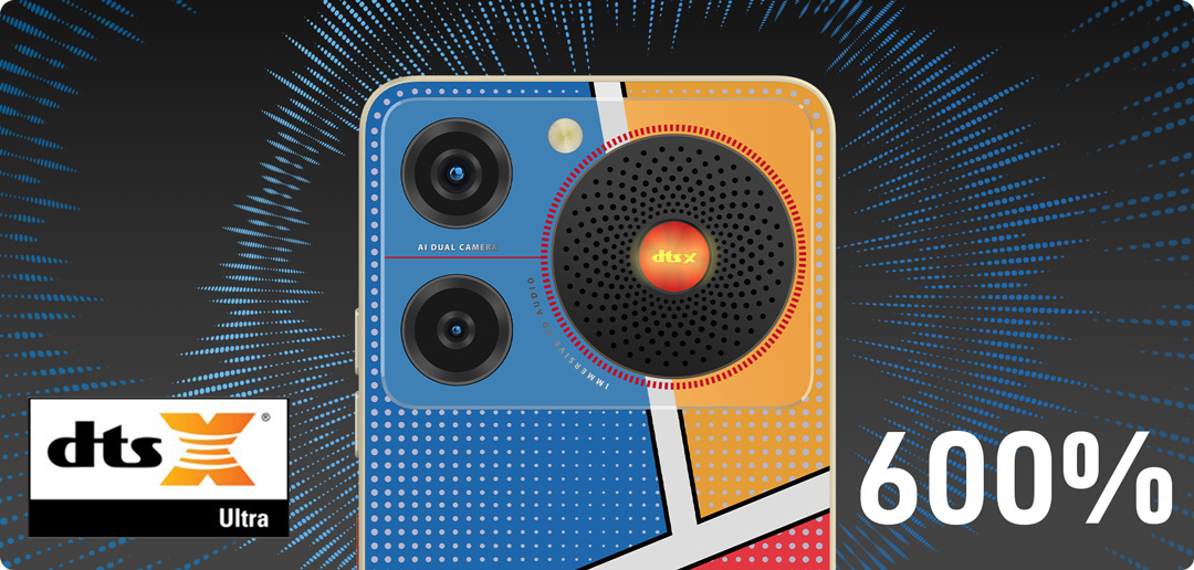 Mobilní telefon Nubia Music 4GB/128GB POP Art