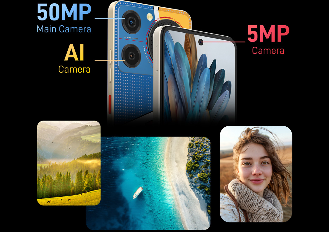Mobilní telefon Nubia Music 4GB/128GB POP Art