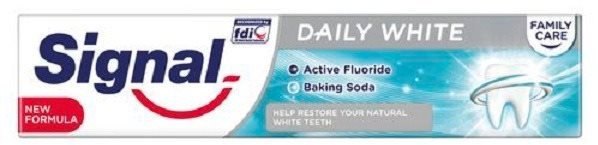 Zubní pasta - Zubní pasta SIGNAL Family Care Daily white 125 ml