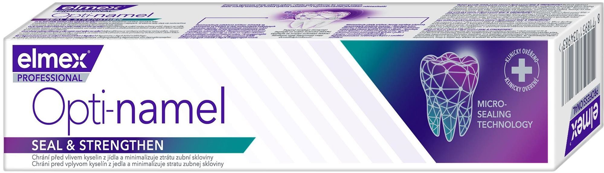 zubní pasta ELMEX Opti-namel Seal & Strengthen Professional