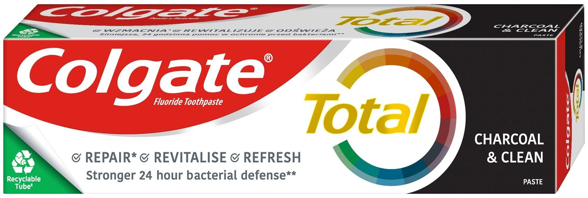 Zubní pasta COLAGATE Total Charcoal 75 ml