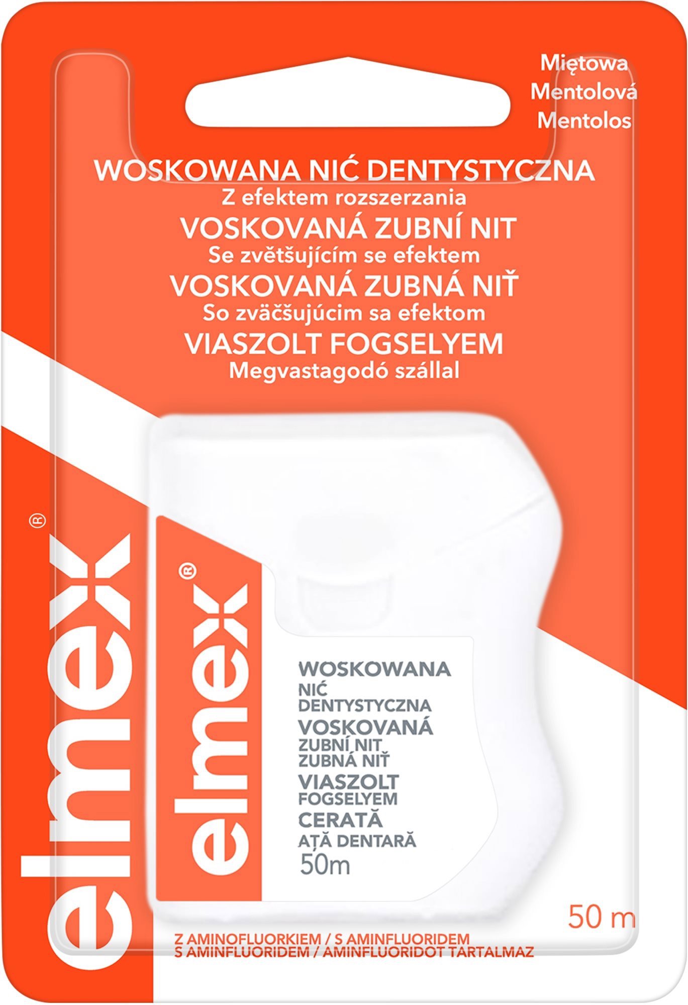 ELMEX Zubní nit mentol 50 m