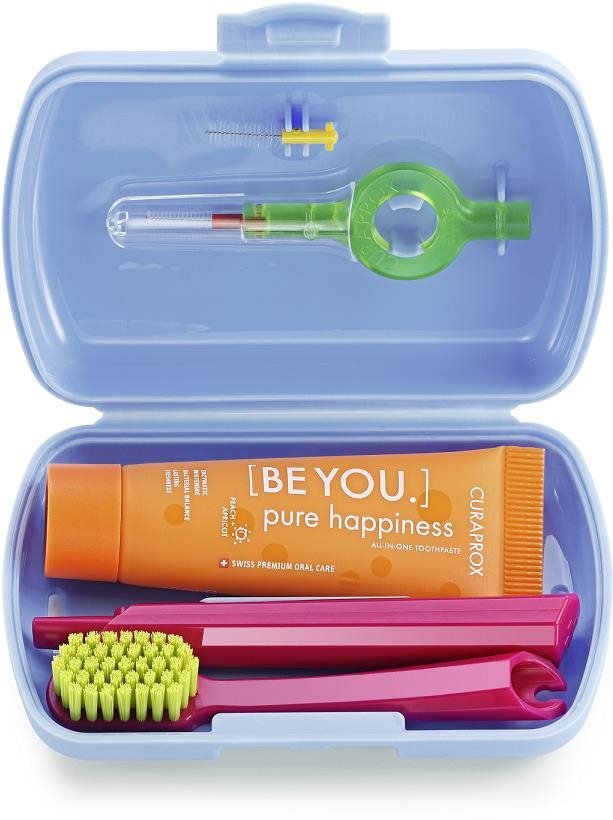 CURAPROX Travel set, modrý