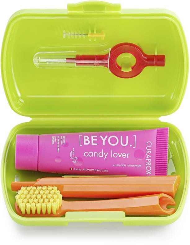 CURAPROX Travel set, zelený