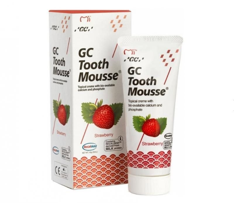 Zubní pasta GC Tooth Mousse Jahoda 35 ml