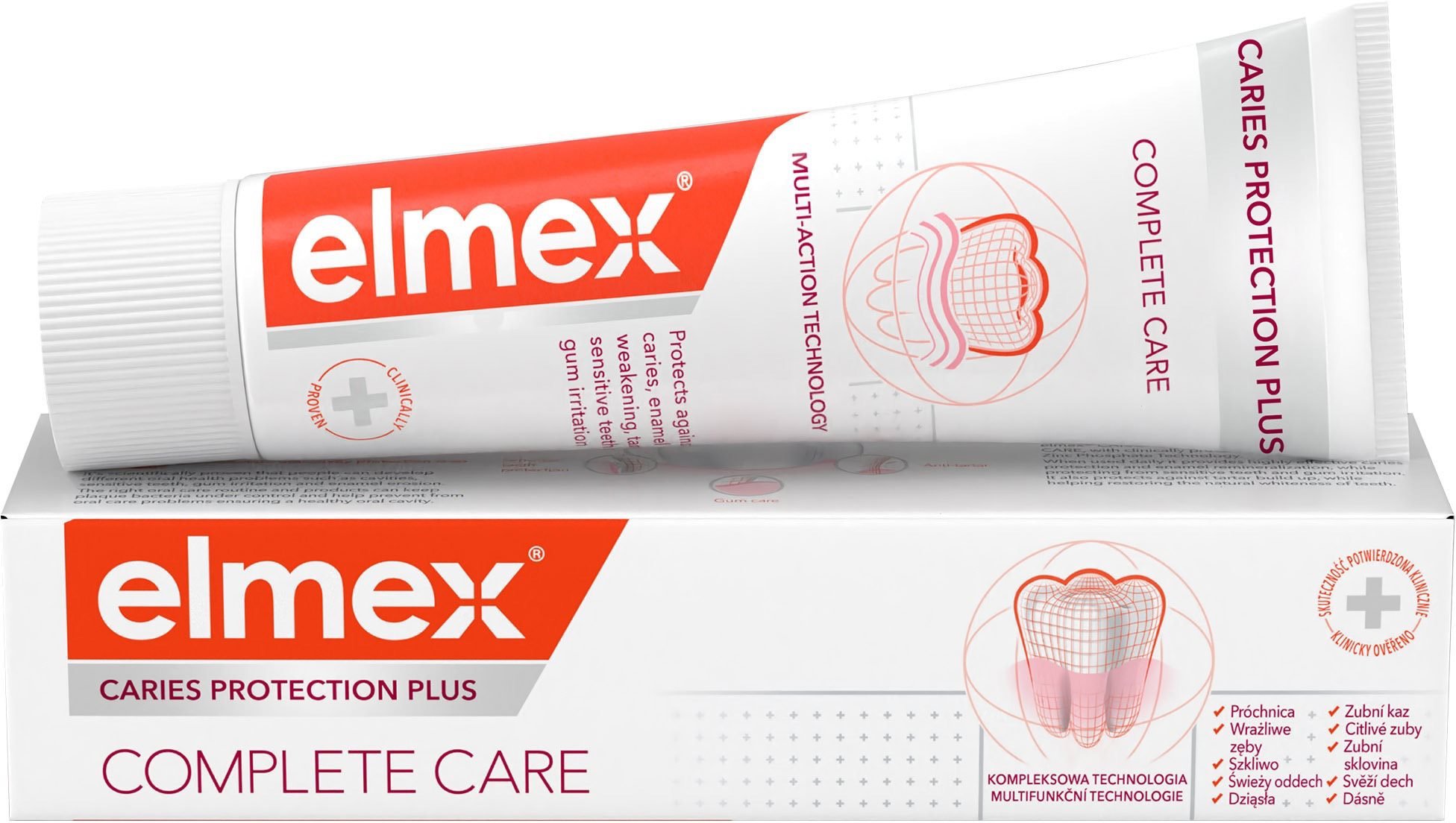 ELMEX Caries Protection Plus Complete Care 3x 75 ml