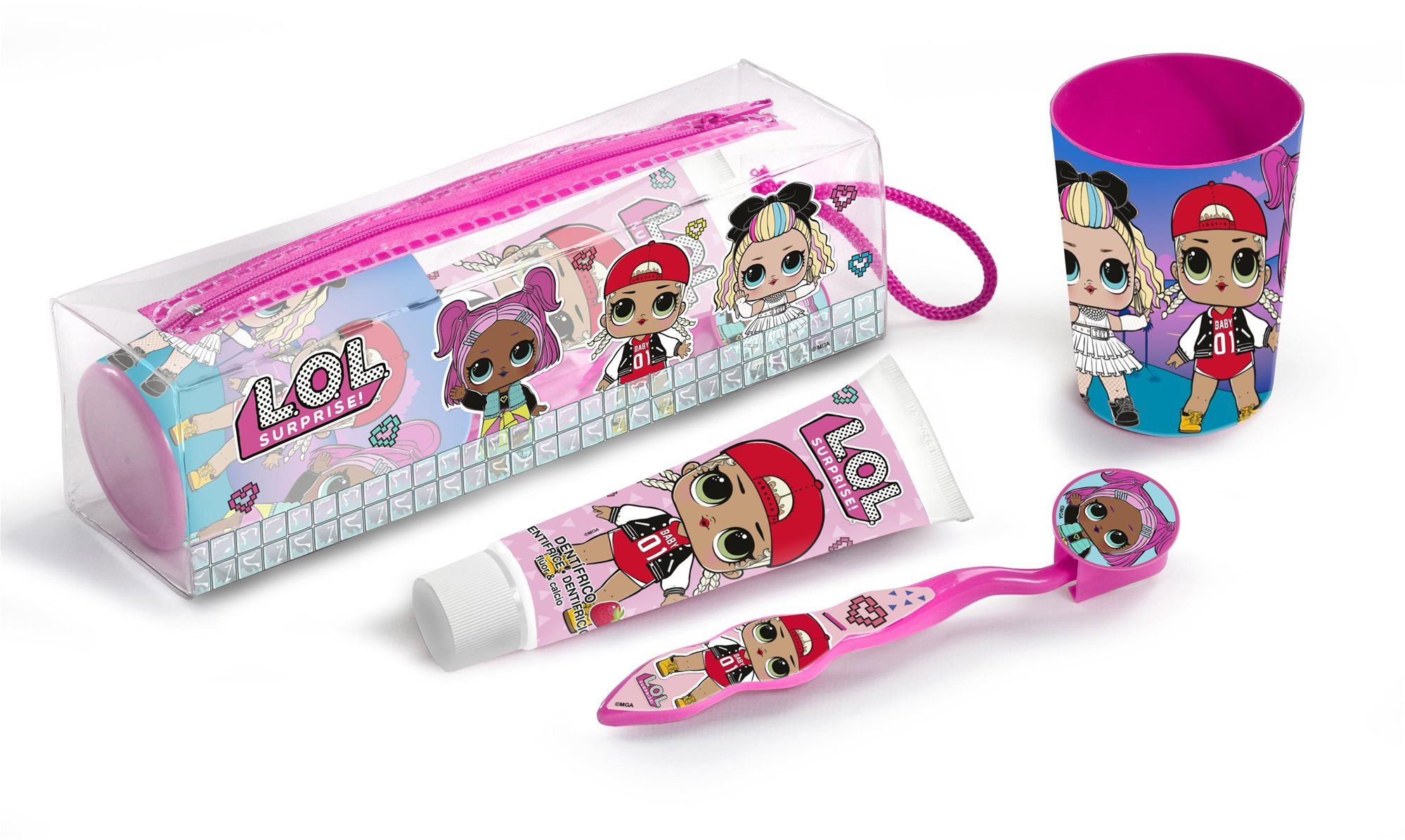 LORENAY L.O.L. Set zubní hygieny 4 ks