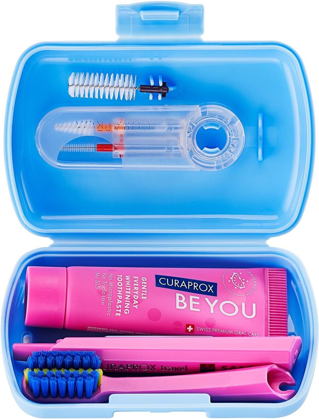 CURAPROX Travel Set Ortho, modrý