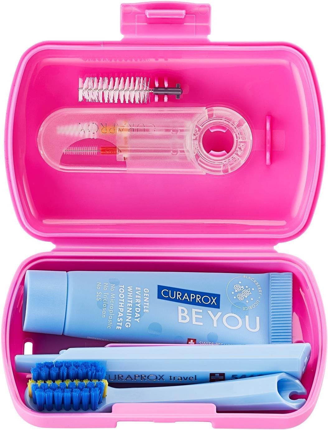 CURAPROX Travel Set Ortho, ružový