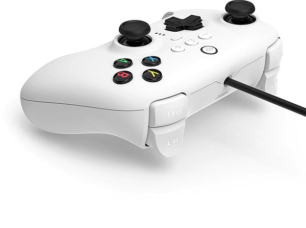 Gamepad 8BitDo Ultimate Wired Controller – White – Nintendo Switch ...