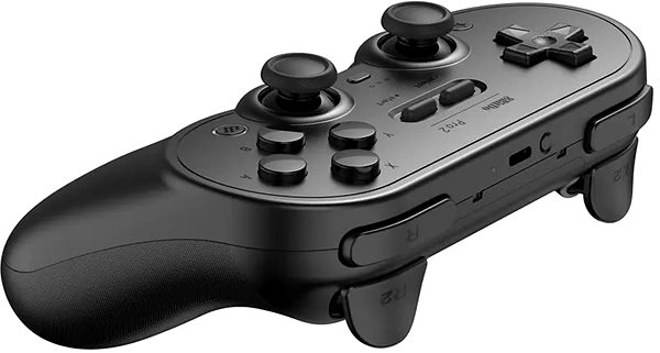 Gamepad 8BitDo Pro 2 Wireless Controller - Black Edition - Nintendo Switch ...