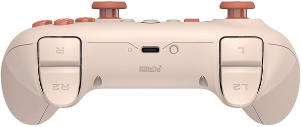 Kontroller 8BitDo Ultimate Nintendo Switch Wired Controller, narancsszín ...